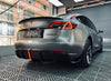 Karbel Carbon Pre-preg Carbon Fiber Rear Diffuser & Canards for Tesla Model 3 / Performance - Performance SpeedShop