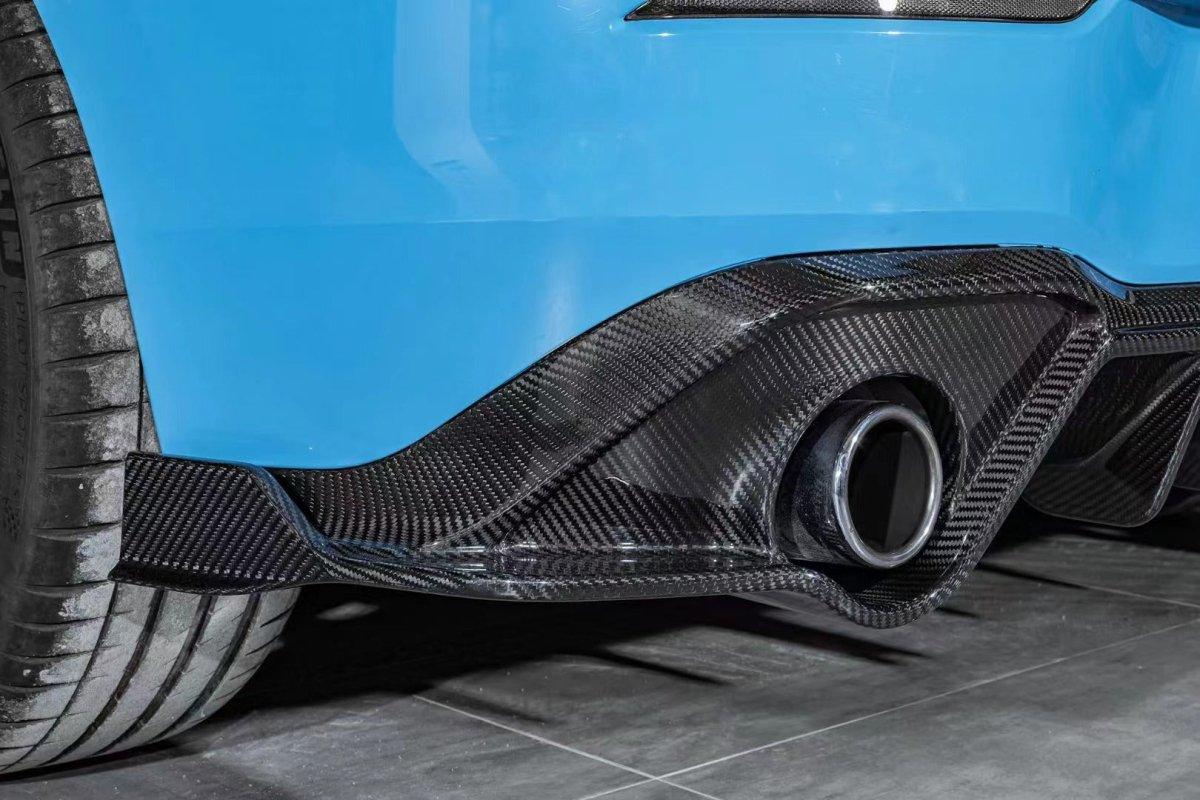 Volkswagen GTI MK8 Aftermarket Parts - Karbel Carbon Rear Diffuser ...