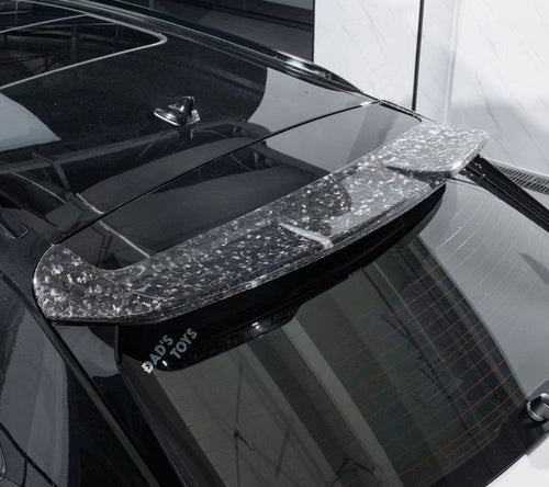 Karbel Carbon Pre-preg Carbon Fiber Rear Roof Spoiler For Audi SQ8 Q8 S-line 2020-2022 - Performance SpeedShop