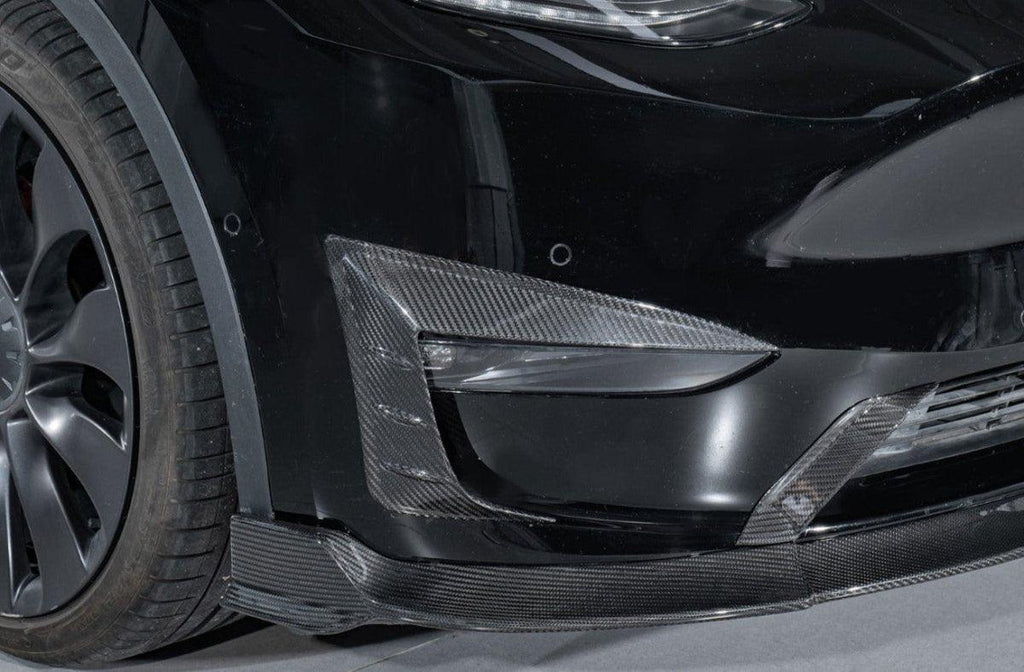 Karbel Carbon Pre-preg Carbon Fiber Upper Valences for Tesla Model Y / Performance - Performance SpeedShop