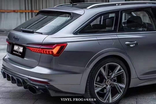 Audi A6 Allroad C8 2020-ON with Aftermarket Parts - V1 Rear Diffuser Pre-preg Carbon Fiber from Karbel Carbon