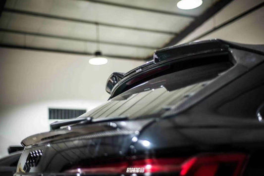 Audi A6 Allroad C8 2020-ON with Aftermarket Parts - V2 Style Rear Roof Spoiler Pre-preg Carbon Fiber from Karbel Carbon