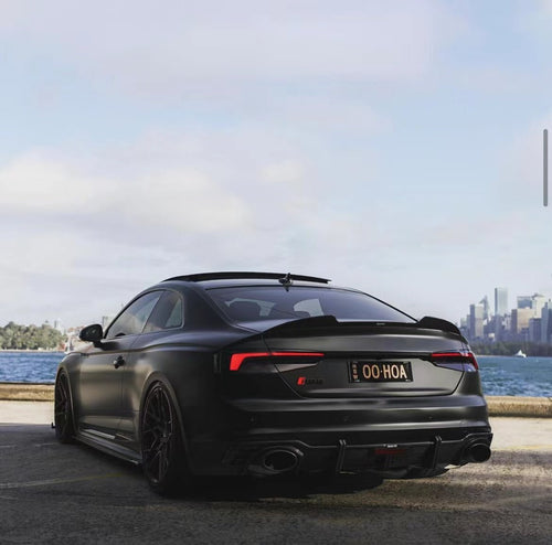 Karbel Dry Carbon Fiber Rear Diffuser For Audi RS5 B9 2017-2019 - Performance SpeedShop