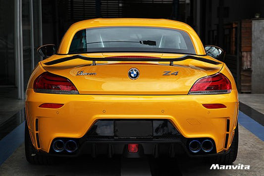 Manvita BMW Z4 E89 Carbon Fiber Rear Spoiler Wing - Performance SpeedShop