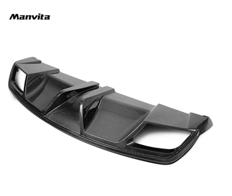 Manvita C117 2014-2019 CLA-250 CLA-45 AMG Carbon Fiber Rear Diffuser - Performance SpeedShop