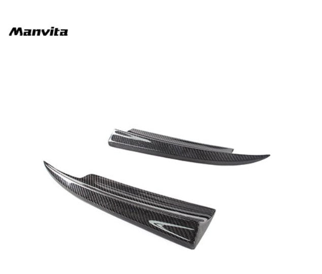 Manvita C117 2014-2019 CLA-250 CLA-45 AMG Carbon Fiber Rear Diffuser Side Valences - Performance SpeedShop