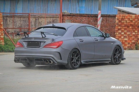 Manvita C117 2014-2019 CLA-250 CLA-45 AMG Carbon Fiber Rear Spoiler Wing Ver.1 - Performance SpeedShop