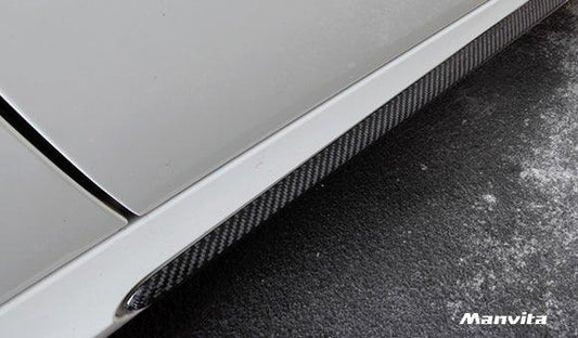 Manvita C117 2014-2019 CLA-250 CLA-45 AMG Carbon Fiber Side Skirts Ver.1 - Performance SpeedShop