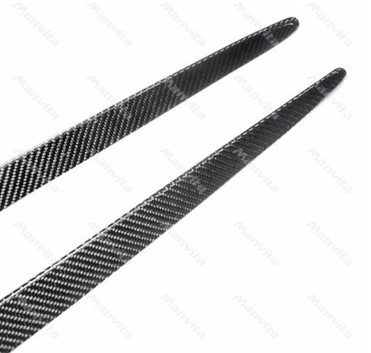 Manvita C117 2014-2019 CLA-250 CLA-45 AMG Carbon Fiber Side Skirts Ver.1 - Performance SpeedShop