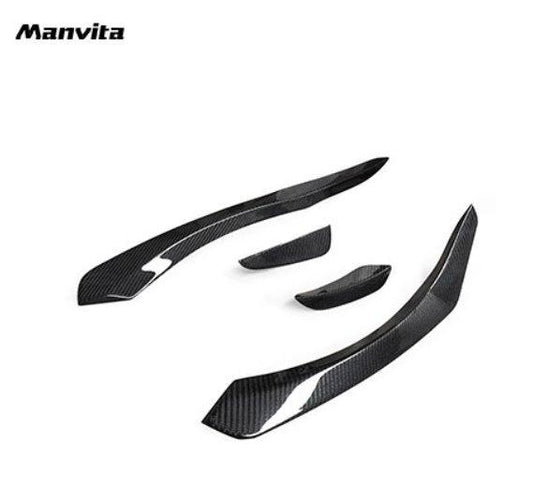 Manvita C117 2017-2019 CLA-250 CLA-45 AMG Carbon Fiber front Bumper Canards - Performance SpeedShop