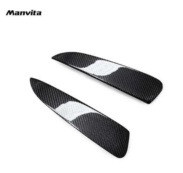 Manvita C117 2017-2019 CLA-250 CLA-45 AMG Carbon Fiber Rear Bumper Canards - Performance SpeedShop