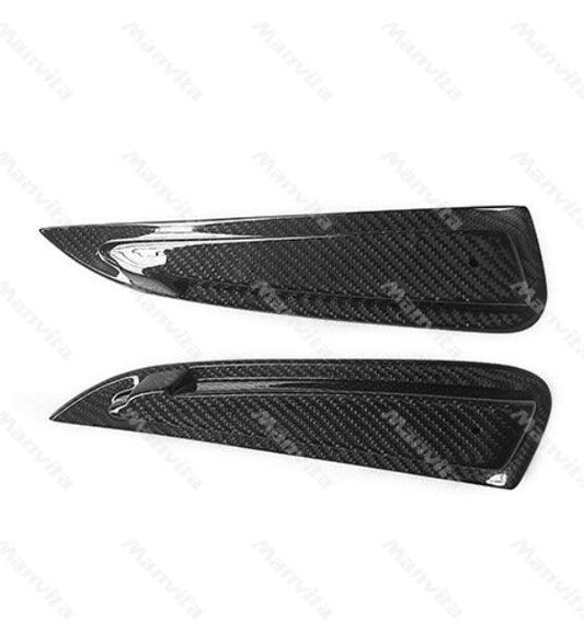 Manvita C117 2017-2019 CLA-250 CLA-45 AMG Carbon Fiber Rear Bumper Canards - Performance SpeedShop