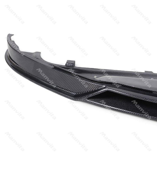 Manvita Carbon Fiber Front Lip For Tesla Model S 2012-2015 - Performance SpeedShop