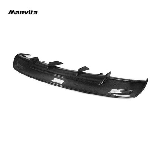 Manvita Carbon Fiber Rear Diffuser 3 Pcs For Tesla Model S 2012-2015 - Performance SpeedShop