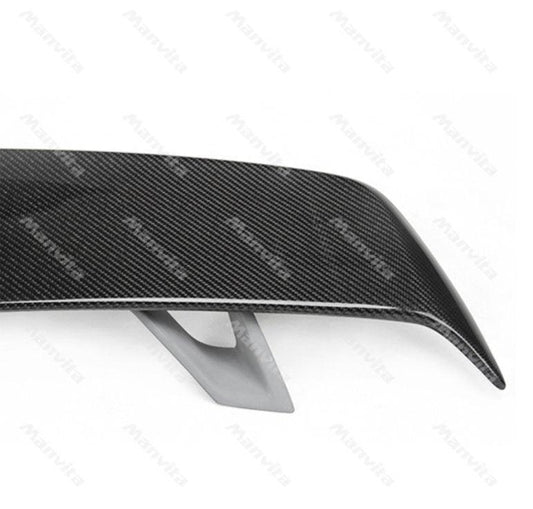 Manvita Carbon Fiber Rear Spoiler For Audi TT TTS 8J 2006-2014 - Performance SpeedShop