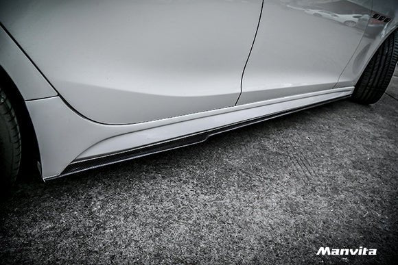 Manvita Maserati Ghibli 2014-2017 Carbon Fiber Side Skirts - Performance SpeedShop