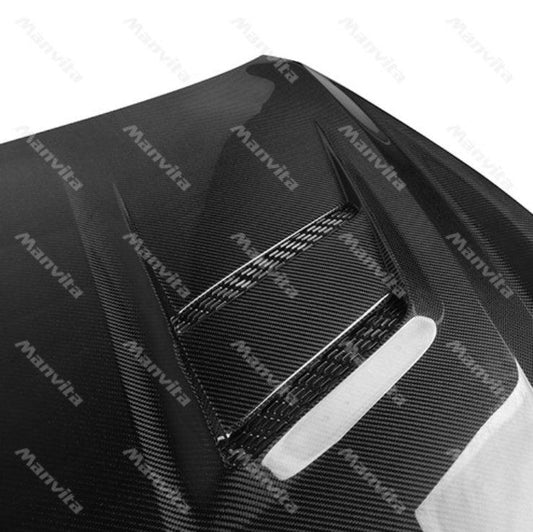 Manvita Maserati Ghibli 2014-2022 Carbon Fiber Hood Bonnet - Performance SpeedShop