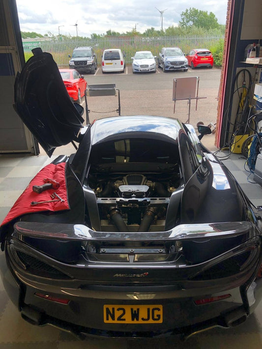 McLaren 570S 540C 570GT Dry Carbon Rear Wing - Performance SpeedShop