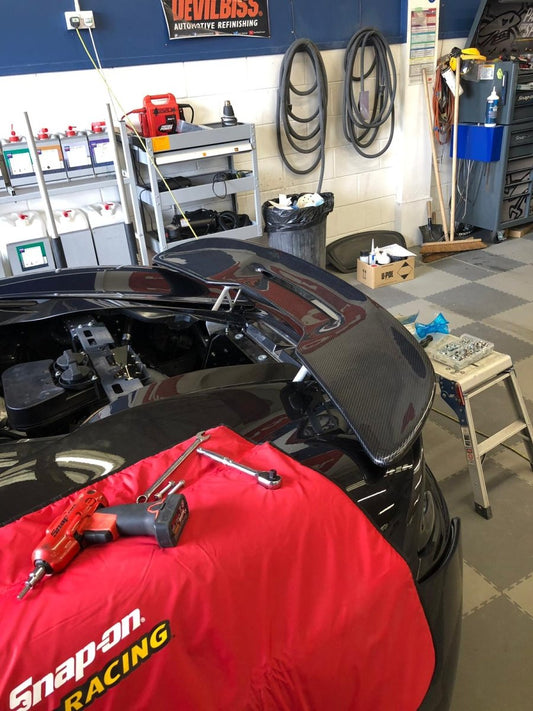 McLaren 570S 540C 570GT Dry Carbon Rear Wing - Performance SpeedShop