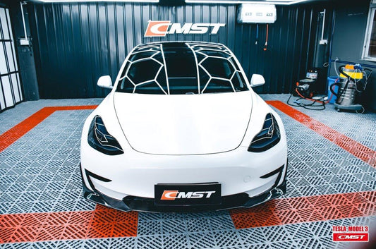 New Release!!! CMST Tesla Model 3 Carbon Fiber Full Body Kit Style E - Performance SpeedShop