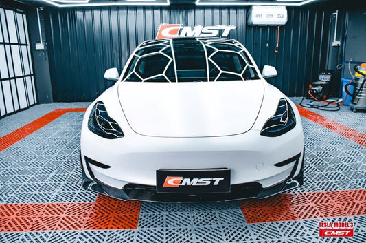 New Release!!! CMST Tesla Model 3 Carbon Fiber Full Body Kit Style E - Performance SpeedShop