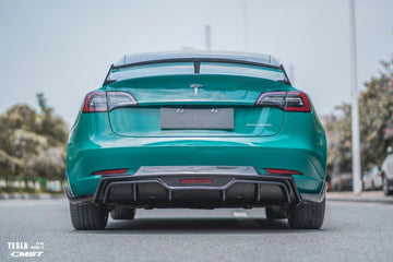 Tesla Model 3 aftermarket parts, carbon fiber body kit - PSS