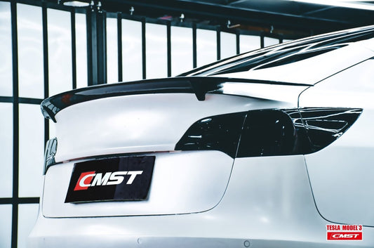 New Release!! CMST Tesla Model 3 Carbon Fiber Rear Spoiler Ver.3 - Performance SpeedShop