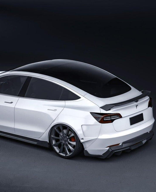 New Release!!! CMST Tesla Model 3 Carbon Fiber Rear Spoiler Wing Ver.5 - Performance SpeedShop