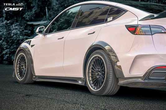 New Release! CMST Tuning Carbon Fiber Rear Bumper ver.1 for Tesla Model Y - Performance SpeedShop