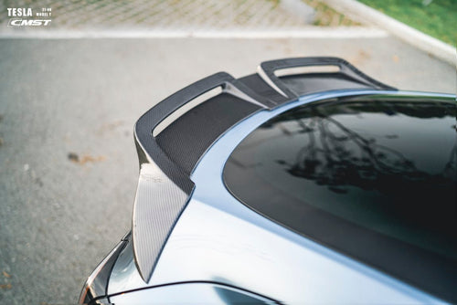 New Release! CMST Tuning Carbon Fiber Rear Spoiler Ver.3 for Tesla Model Y - Performance SpeedShop