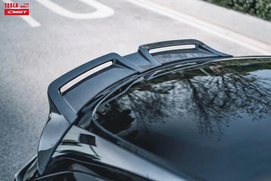 New Release! CMST Tuning Carbon Fiber Rear Spoiler Ver.3 for Tesla Model Y - Performance SpeedShop