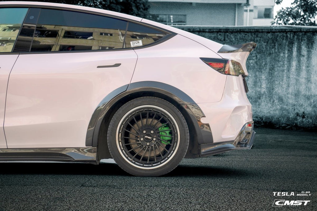 New Release! CMST Tuning Carbon Fiber Rear Spoiler Ver.3 for Tesla Model Y - Performance SpeedShop