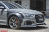 New Release!! CMST Tuning Carbon Fiber Widebody Fender Arches ( 12 Pcs ) for Audi RS3 2014-ON - Performance SpeedShop