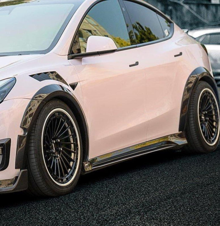 Tesla Model Y aftermarket parts, carbon fiber body kit - PSS ...