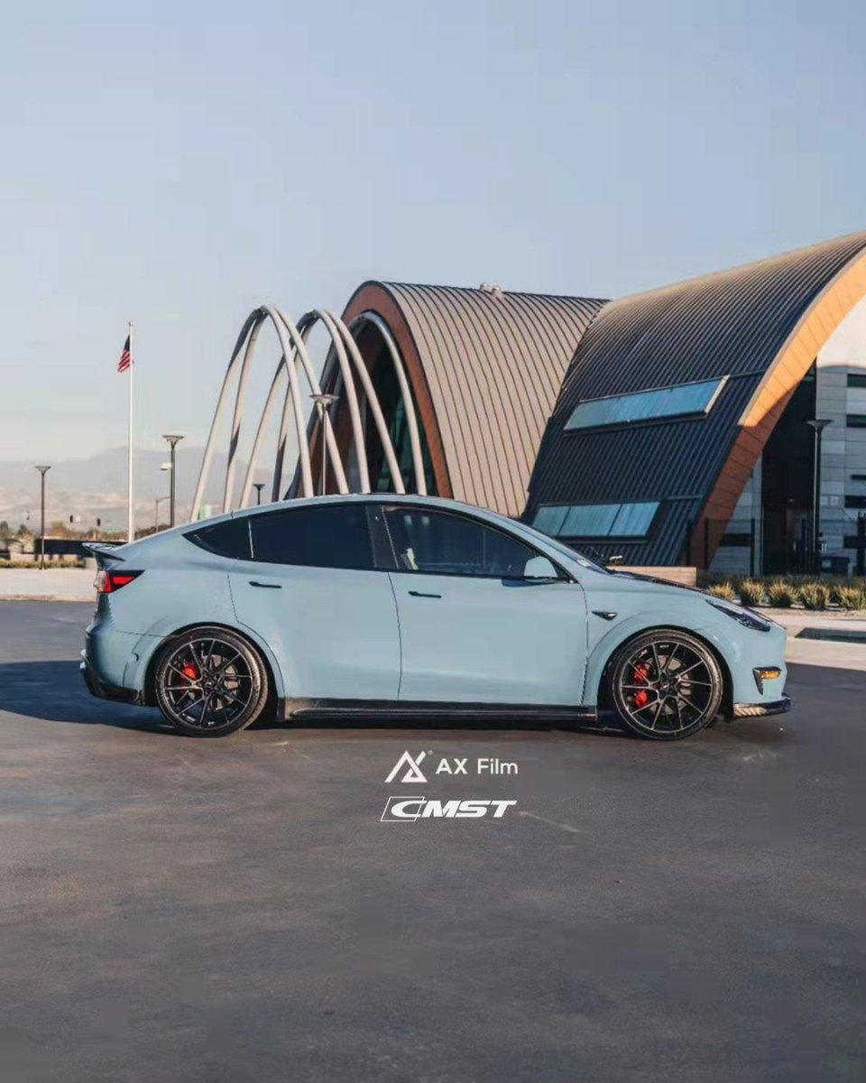 Custom Modify Model Y Tesla Model Y Performance Aftermarket Parts - CMST Tuning Widebody ...