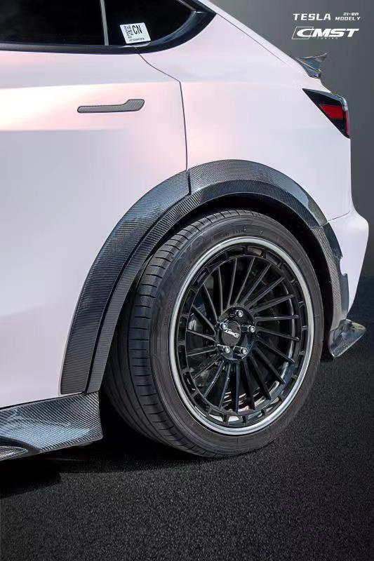 New Release! CMST Tuning Carbon Fiber Widebody Wheel Arches for Tesla Model Y - Performance SpeedShop