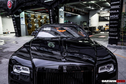 DarwinPRO 2016-2020 Rolls-Royce Wraith BKSS Style Partial Carbon Fiber Full Body Kit