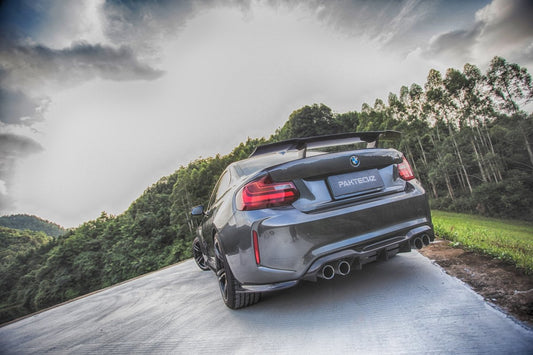 Paktechz BMW M2 M2C F87 Carbon Fiber Rear Diffuser - Performance SpeedShop