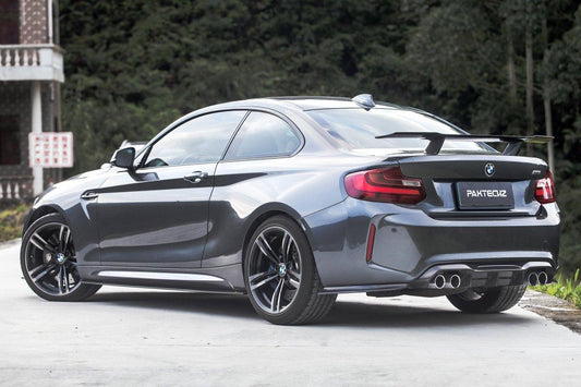 Paktechz BMW M2 M2C F87 Carbon Fiber Rear Diffuser - Performance SpeedShop