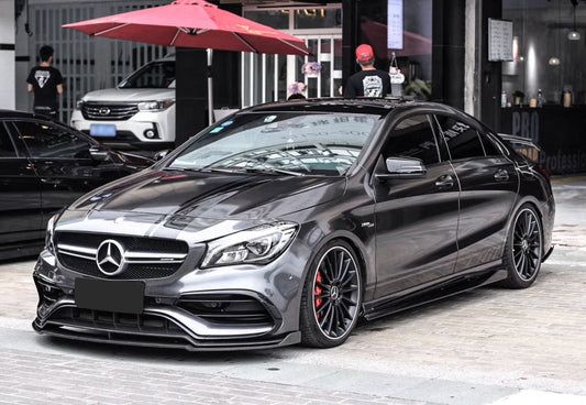 Paktechz C117 2014-2019 CLA-250 CLA-45 AMG Carbon Fiber Side Skirts - Performance SpeedShop