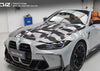 Paktechz Carbon Fiber Double-sided Hood Bonnet For BMW M3 G80 M4 G82 G83 2021-ON - Performance SpeedShop