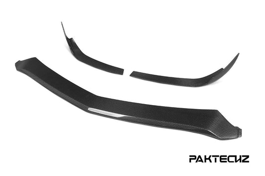 Paktechz Carbon Fiber Front Lip Ver.1 for Mercedes benz AMG GT/GTS C190 2015-2017 - Performance SpeedShop