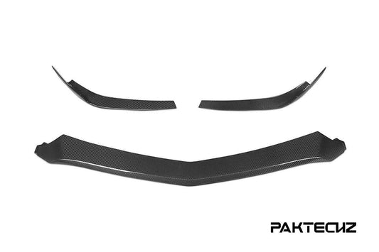 Paktechz Carbon Fiber Front Lip Ver.1 for Mercedes benz AMG GT/GTS C190 2015-2017 - Performance SpeedShop