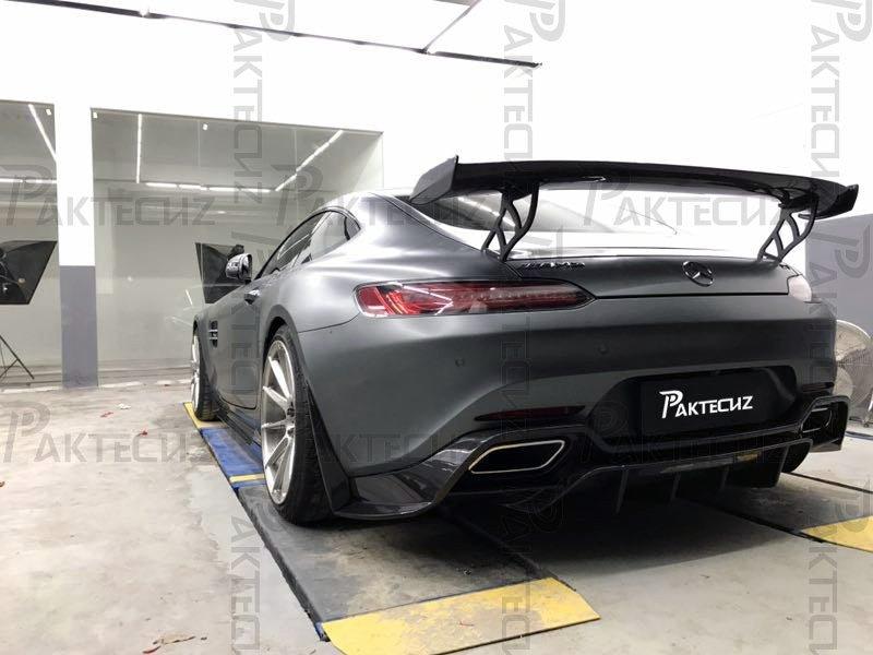 Carbon Fiber Rear Diffuser Ver.1 for Mercedes AMG GT GTS– Performance ...