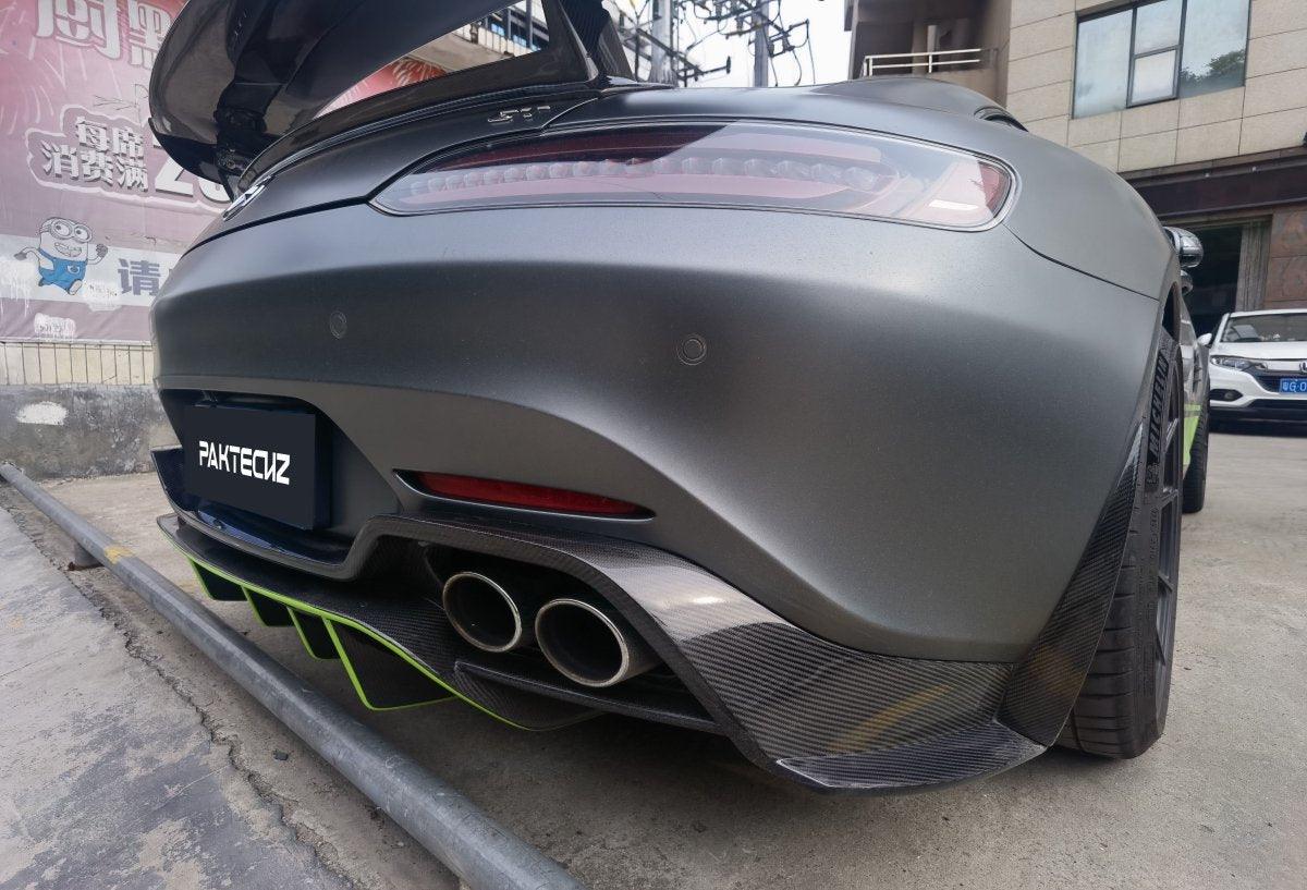 Carbon Fiber Rear Diffuser Ver.1 for Mercedes AMG GT GTS– Performance ...
