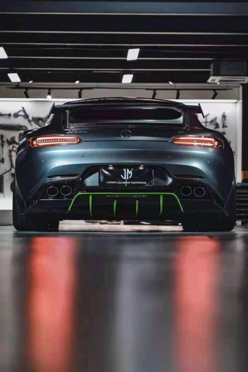 Carbon Fiber Rear Diffuser Ver.1 for Mercedes AMG GT GTS– Performance ...