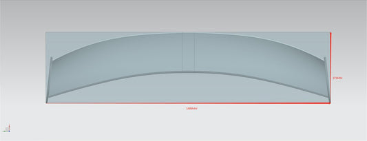 Paktechz Carbon Fiber Rear Spoiler Wing Ver.1 For Mercedes benz AMG GT/GTS C190 - Performance SpeedShop
