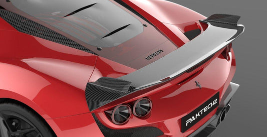 Paktechz Dry Carbon fiber Full Body Kit for Ferrari F8 - Performance SpeedShop