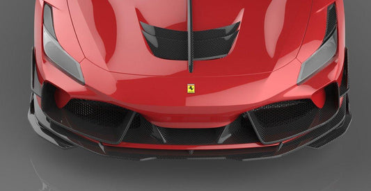 Paktechz Dry Carbon fiber Full Body Kit for Ferrari F8 - Performance SpeedShop