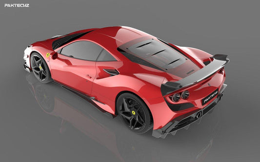 Paktechz Dry Carbon fiber Full Body Kit for Ferrari F8 - Performance SpeedShop